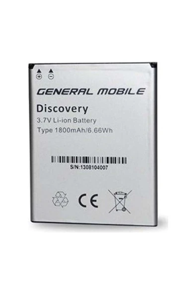 General Mobile Orjinal Batarya Discovery 2 Mini ürün görseli 1