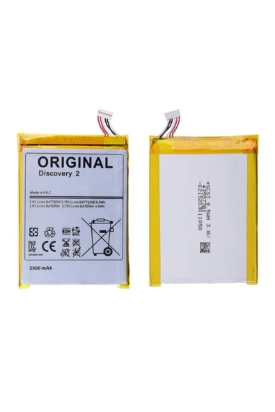 Alcatel Teknonet General Mobile Discovery 2 Uyumlu General Mobile ATLP025A2 2500 MAh Batarya ürün görseli 1
