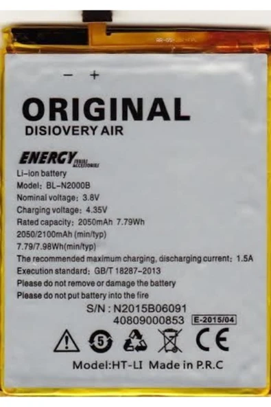 General Mobile Discovery Air Batarya Pil ürün görseli 1
