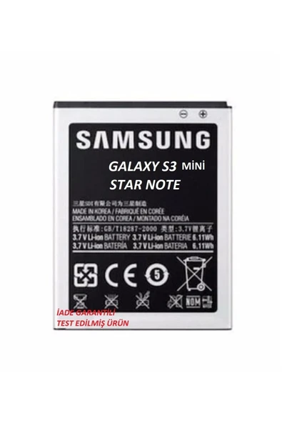 TREND Samsung Galaxy S3 Mini Batarya Pil Eb245161lu ürün görseli 1