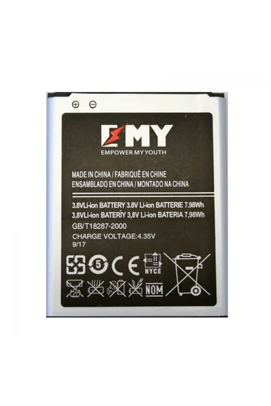 Emy Samsung Galaxy I9082 Grand Uyumlu Em-y-i9082 2100 Mah Batarya ürün görseli 1