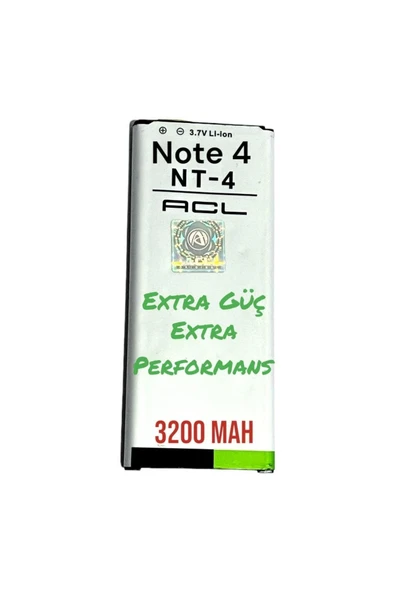 TEKNOCEPNET Samsung Note 4 Batarya Güçlendirilmiş Extra Performans ürün görseli 1