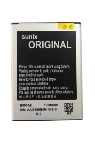 CAYKA Day Orijinal Samsung Galaxy S4 Mini B500ae B500be Pil 1900mah I9192 I9195 I9190 I9198 J110 I435 I257 ürün görseli 1
