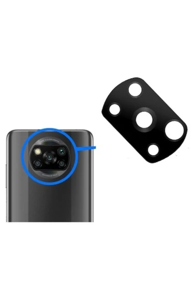 Sentech Poco X3 - Poco X3 Nfc Kamera Lens Camı ürün görseli 1
