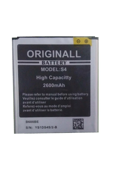 OEM Orıgınall Samsung Galaxy S4 Batarya A Kalite 2600mah ürün görseli 1