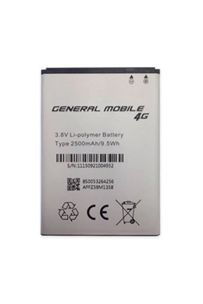 General Mobile Discovery 4g Batarya Pil ürün görseli 1