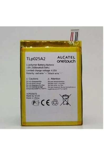 Alcatel Onetouch Batarya Pil Tlp025a2  (1500 Mah) ürün görseli 1