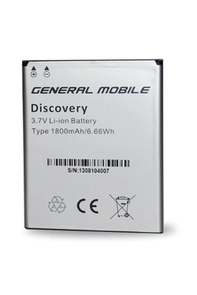 General Mobile Discovery E3 Orjinal Batarya 1800 mAh ürün görseli 1
