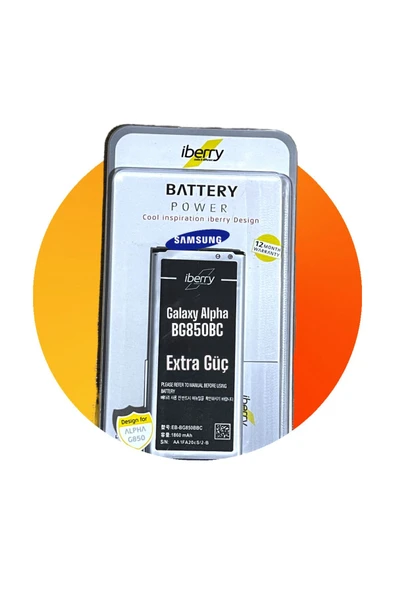 TEKNOCEPNET Samsung Galaxy Alpha Batarya Bg850bbc ürün görseli 1