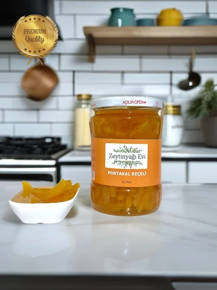 Potakal Reçeli Cam Şişe 710 Gram - Resim 5
