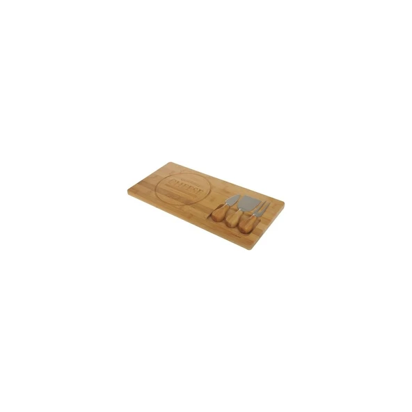 BALSA PEYNİR SUNUM SETİ 38X18.5X1,5 BAMBU BLS PS3819 1154 ürün görseli 1