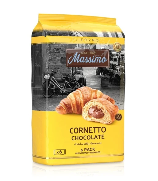 Cornetto Chocolate (Kruvasan Çikolatalı) 45 Gram 6 Adet (1 Kutu) ürün görseli 1