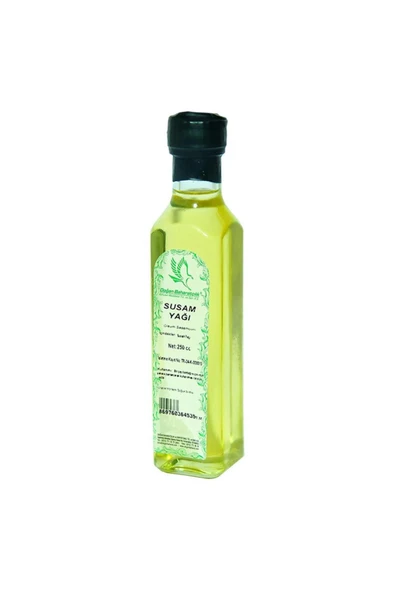 Baharatçılık Susam Yağı 250 ml Doğal Saf Cam Şişe ürün görseli 1