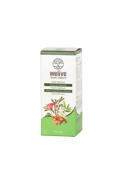 Welive Kekik Ekstresi, Hatmi Ekstresi,adaçayı Ekstresi Içeren Takviye Edici Gıda 150 Ml ürün görseli 1