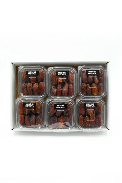 payitaht hurma MEDİNE MEJDUL HURMA 12 Lİ PAKET - 100 GR İRİ BOY ŞEKERSİZ TAZE TADIMLIK HAC DÖNÜŞÜ HEDİYELİK HURMA ürün görseli 1