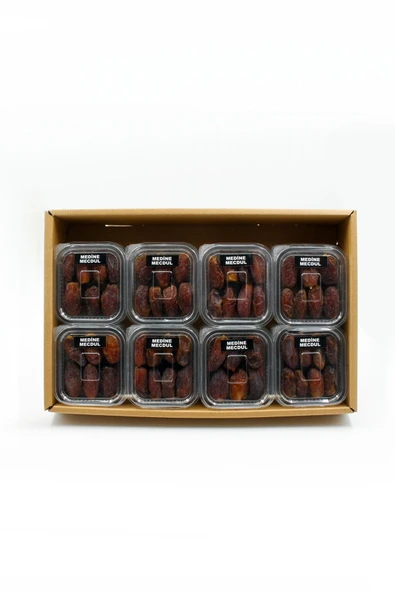 payitaht hurma MEDİNE MEJDUL HURMA 24 LÜ PAKET - 100 GR İRİ BOY ŞEKERSİZ TAZE TADIMLIK HAC DÖNÜŞÜ HEDİYELİK HURMA ürün görseli 1