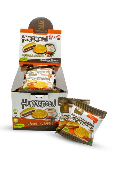 Hurmadolu Hurmalı , Kapuçino Aromalı Kurabiye, 24'lü Paket ürün görseli 1