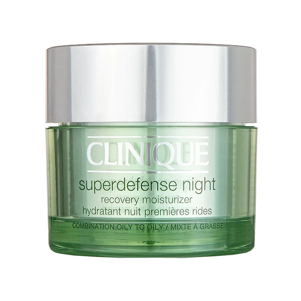 Clinique Superdefense Karma ve Yağlı Ciltler İçin Gece Kremi 50ml ürün görseli 1