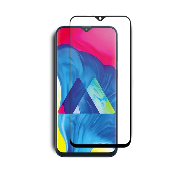 Samsung Galaxy M10 5D Tam Kaplayan Ekran Koruyucu Kırılmaz Cam ürün görseli 1
