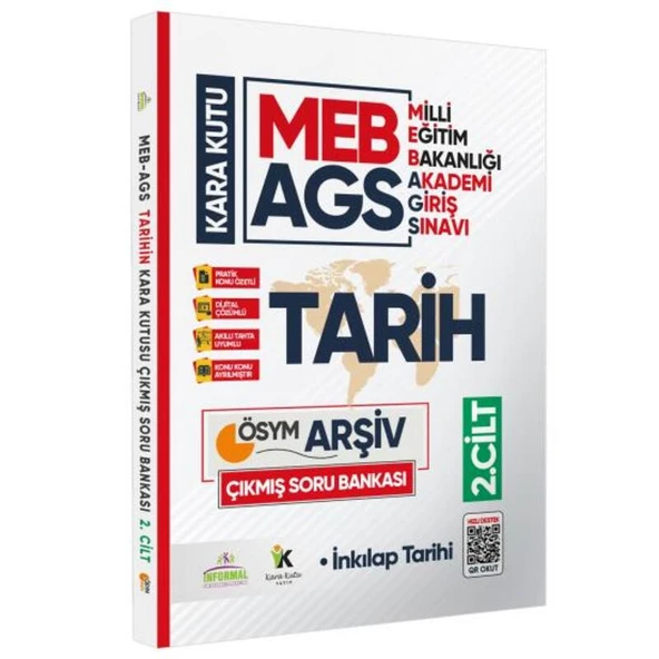 MEB AGS Tarihin Kara Kutusu 2.cilt En Kapsamlı ÖSYM Çıkmış Soru Bankası Konu Özetli Dijital Çözümlü ürün görseli 1