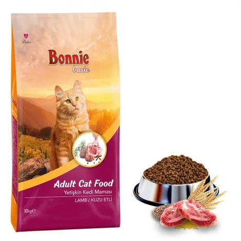 Bonnie Kuzu Etli Yetişkin Kedi Maması 10 Kg ürün görseli 1