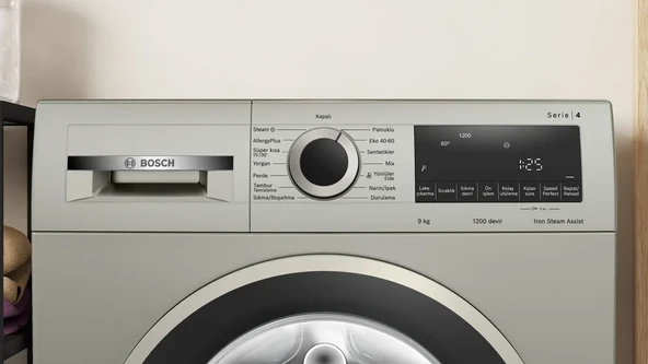 Bosch WGA142ZXTR 1200 Devir 9 kg Çamaşır Makinesi - Resim 3