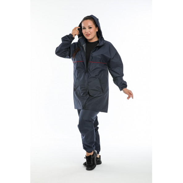 Fitblue Tunik model termal sauna eşofman - Resim 8