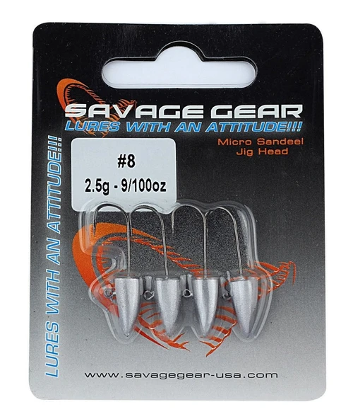 Savage Gear LRF Micro Sandeel Jighead 4 Adet #8 - Resim 2