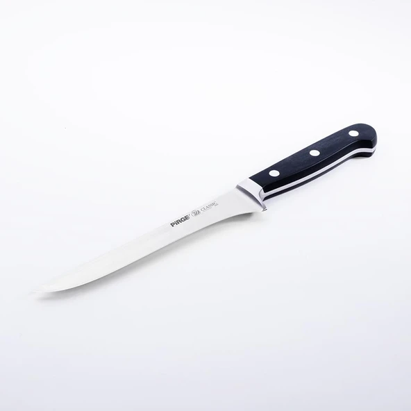 PİRGE 49002 CLASSİC FİLETO BIÇAI 16 CM SİYAH ürün görseli 1