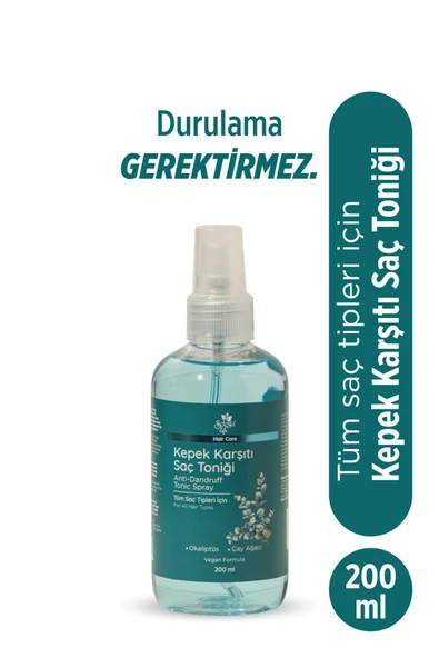 SELESTA LİFE Okaliptüs ve Çay Ağacı Bitki Özlü Kepek Karşıtı Saç Toniği Tüm Saç Tipleri İçin Tonik 200 ml ürün görseli 1