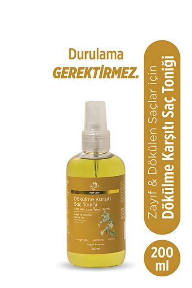 SELESTA LİFE Isırgan Otu ve Ginseng Özlü Dökülme Karşıtı Durulanmayan Saç Toniği Zayıf ve Dökülen Saçlar 200 ml ürün görseli 1