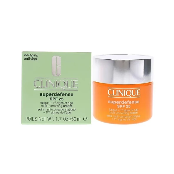 Clinique Superdefense SPF25 Karma ve Yağlı Ciltler İçin Çoklu Düzeltici Jel 50ml ürün görseli 1