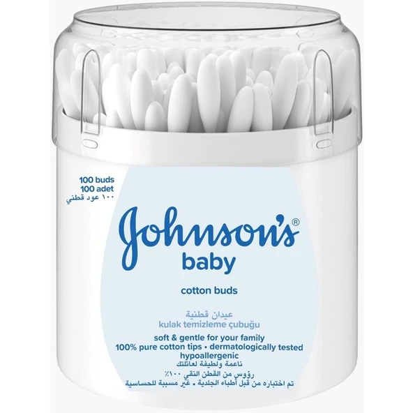 Johnsons Baby Kulak Temizleme Çubuğu 100 Adet ürün görseli 1