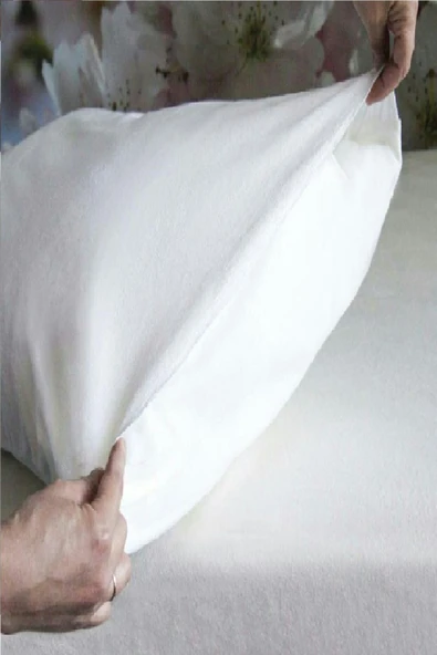 Altın Karma 1 Adet Altın Karma Yastık Kılıfı Alez Pamuk Fermuarsız Sıvı Geçirmez 50x70 cm ürün görseli 1