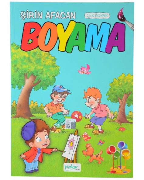 Şirin Afacan Boyama Pinokyo Yayınları ürün görseli 1