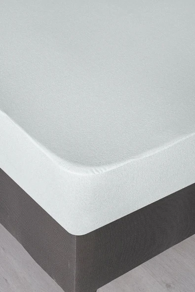 MyCey Fitted 200x200 Cm Sıvı Geçirmez Çift Kişilik     Micro Kumaş Yatak Koruyucu Alez ürün görseli 1