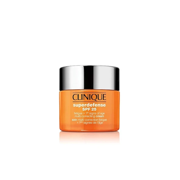Clinique Superdefense SPF25 Kuru Ciltler İçin Yaşlanma Karşıtı Nemlendirici Krem 50ml ürün görseli 1