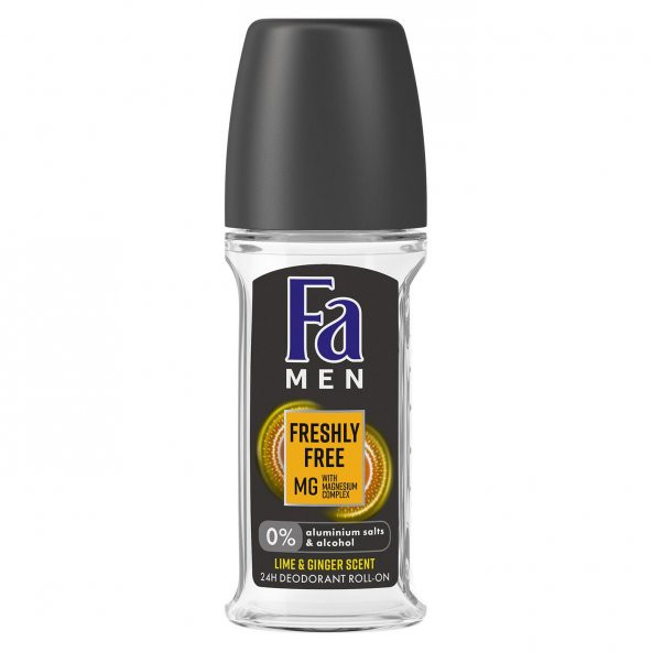 Fa Men Roll-On Deodorant Freshly Free Lıme & Gınger ürün görseli 1