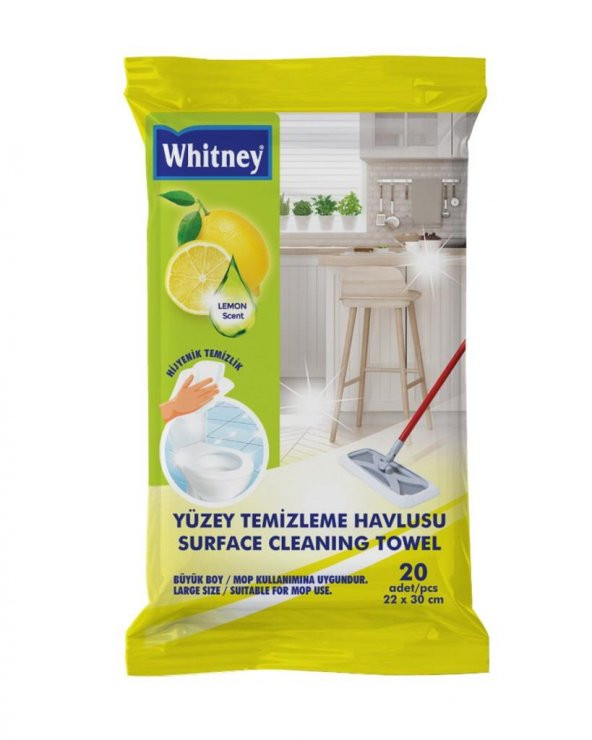 Miray Whitney Yüzey Temizleme Havlusu 20 Adet L ürün görseli 1