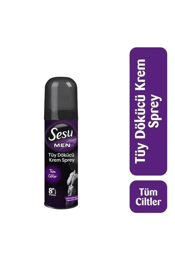 Sesu Tüy Dökücü Köpük 150ml Erkekler İçin Özel Tüm Ciltler ürün görseli 1