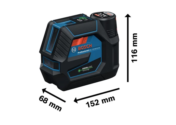 Bosch GCL 12V-50-22 CG Pil - Resim 3