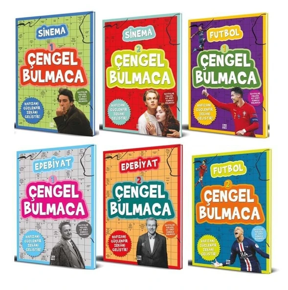 Konulu Çengel Bulmaca 6 Kitap Set ürün görseli 1