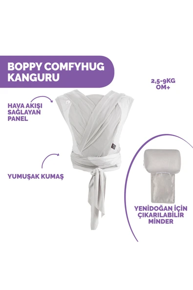 Chicco Boppy Comfyhug Kanguru Frost - Resim 3