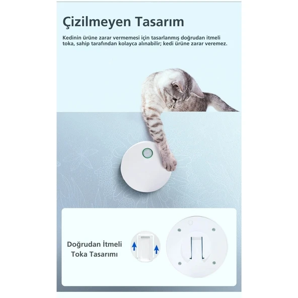 TechTic Kedi Tuvaleti İçin Akıllı Pet Koku Giderici Biyosensörlü Hava Temizleme Sistemi ürün görseli 1
