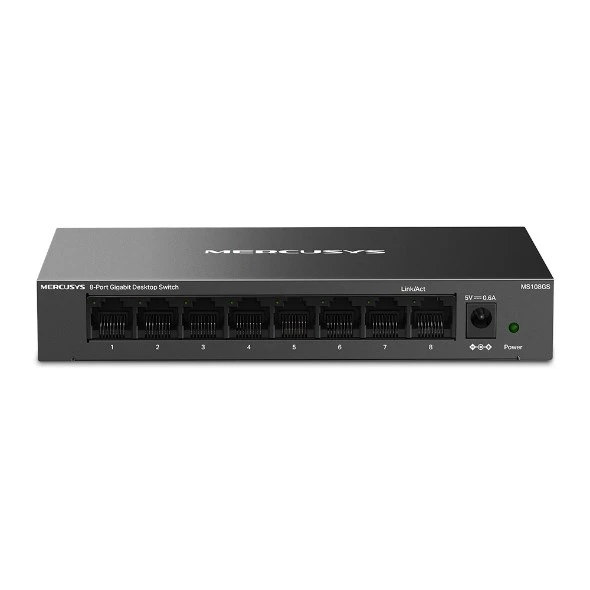 MERCUSYS 8port MS108GS GIGABIT YÖNETİLEMEZ SWITCH ürün görseli 1