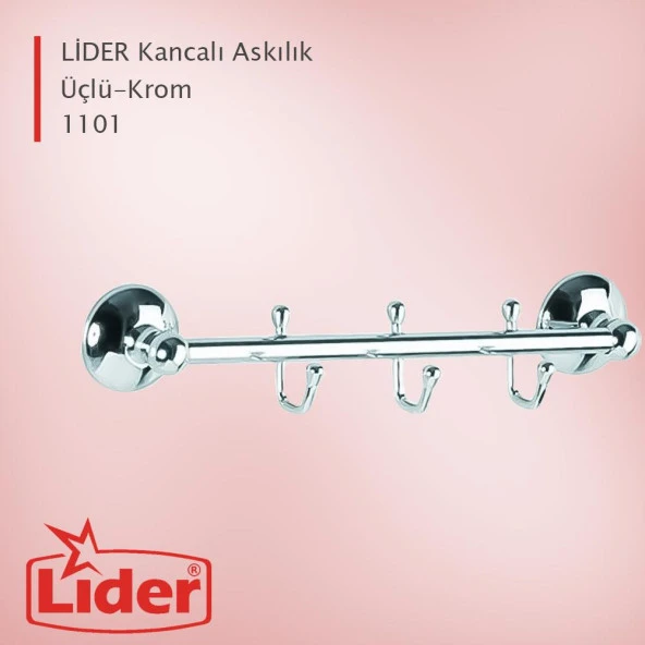 LİDER 3 TOPLU KANCALI BORNOZLUK (1101) - Resim 4