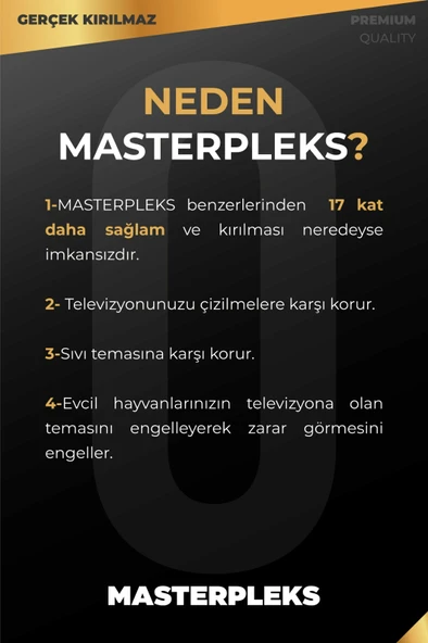 Bestomark 65''  TV Ekran Koruyucu - Resim 3
