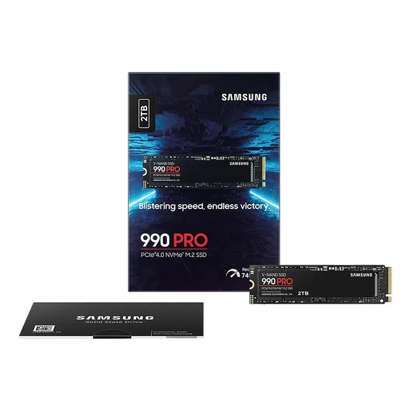 SAMSUNG 2TB 990 PRO 7450/6900MB/s M.2 NVMe ürün görseli 1