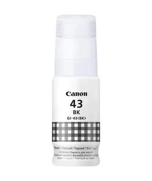 Canon INK GI-43 BK Matt Black 4698C001 ürün görseli 1