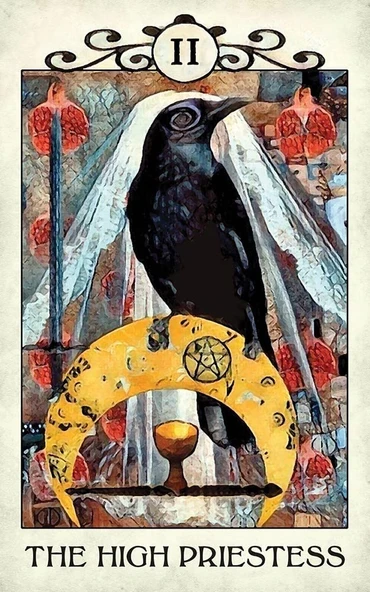 Crow Tarot Created By Mj Cullinane - Resim 2